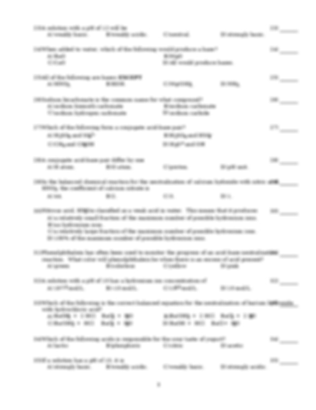 WORKSHEET WITH ANSWERS CHAPTER 7 PDF WORKSHEET CHAPTER 7 ACIDS AND