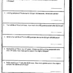 30 Half Life Of Radioactive Isotopes Worksheet Answers Notutahituq