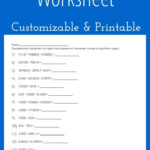 30 Significant Figures Worksheet With Answers Education Template