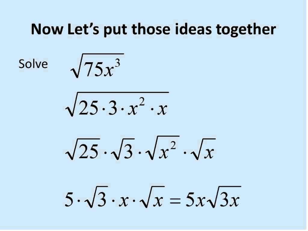 30 Simplifying Square Roots Worksheet Education Template