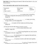 34 Chemistry Of Living Things Worksheet Answers Support Worksheet