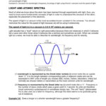 5 1 Light And Quantized Energy Worksheet Answers Americanwarmoms