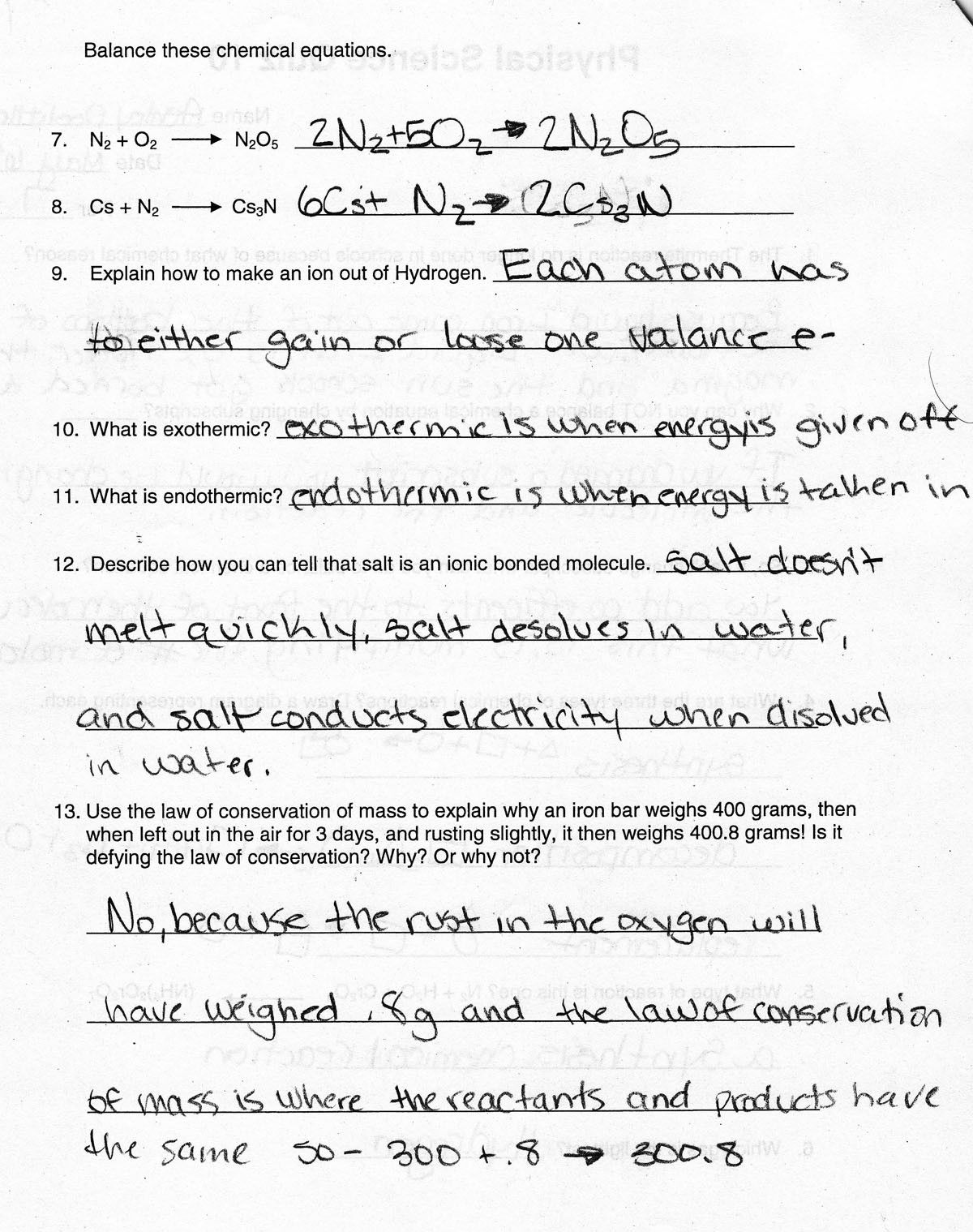 A Balancing Act Worksheet Answers Key Balancing Act Worksheet Answer 