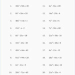 Answer Key Factoring Monomials Worksheet Wallpaper Cosmic