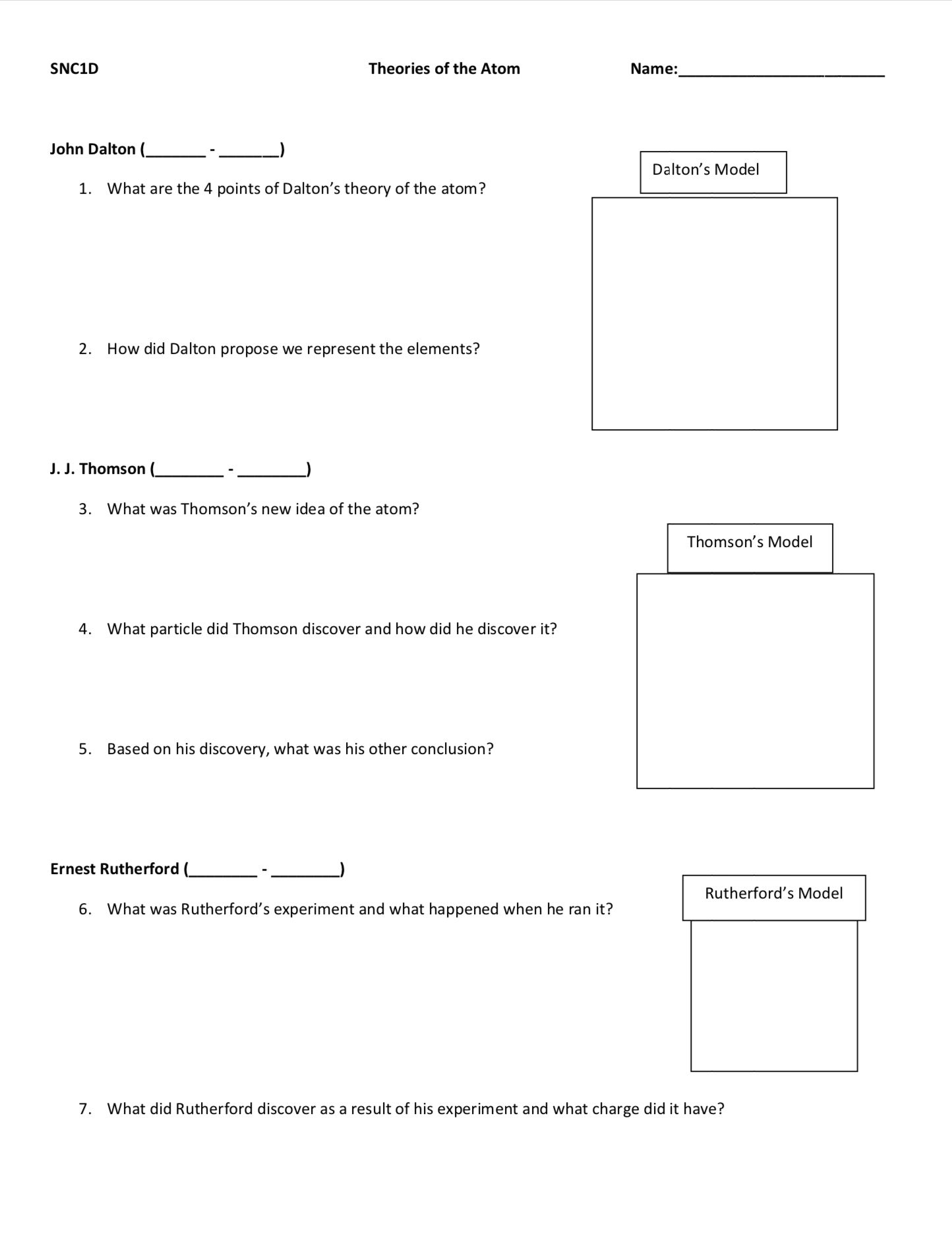  Atomic Theory Worksheet Pdf Free Download Goodimg co