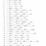 Balancing Chemical Equation Worksheet Luxury Balancing Equations