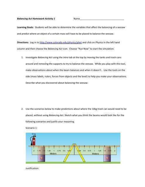 Balancing Chemical Equations Phet Worksheet Answer Key Thekidsworksheet