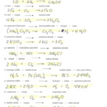 Balancing Equations Worksheet Briefencounters