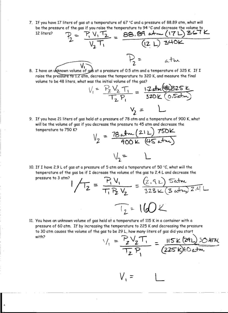 Calorimetry Worksheet Answer Key Foothill High School Chemistry 