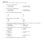 Chapter 25 Nuclear Chemistry Practice Test Answer Section