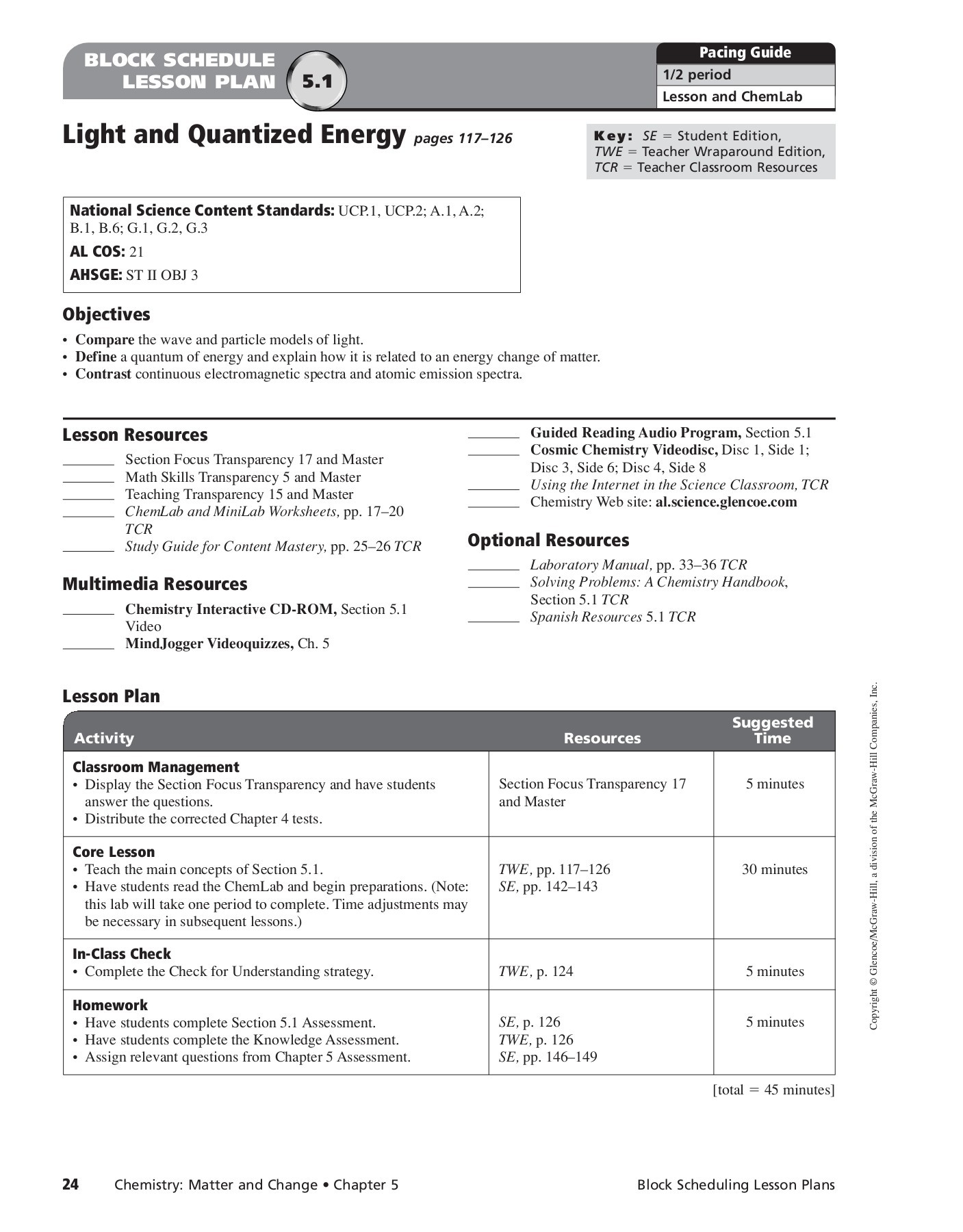 Chapter 5 Electrons In Atoms Answers To Worksheet Promotiontablecovers