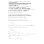 Chapter 9 Chemical Names And Formulas Worksheet Answers Worksheet