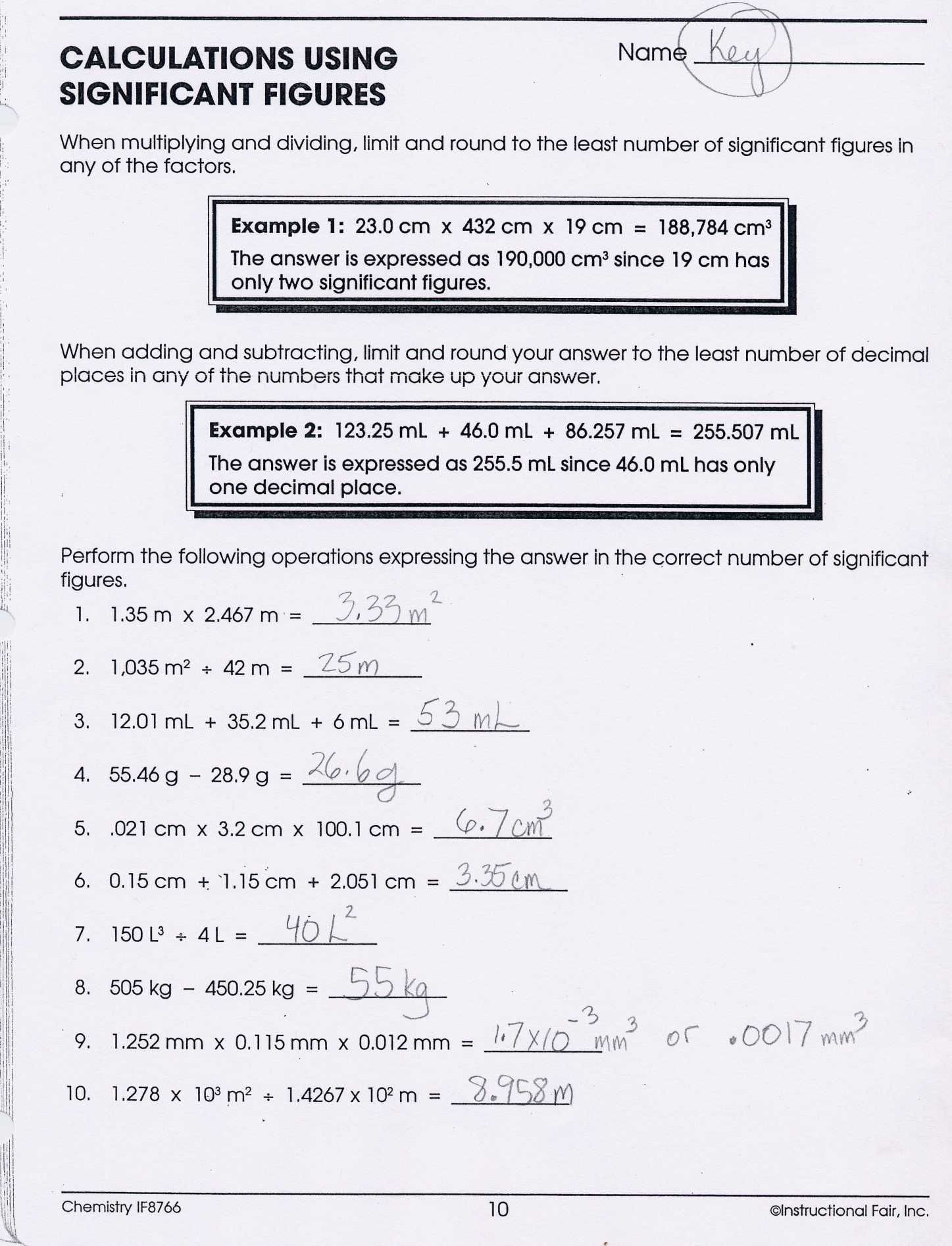 Chemistry Chapter 7 Worksheet Answers Db excel