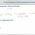 Chemistry Practice Problems Double Displacement Reactions YouTube