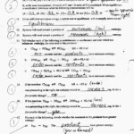Chemistry Unit 10 Worksheet 2 Answers Worksheet List