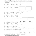 Chemistry Unit 7 Worksheet 4 Escolagersonalvesgui