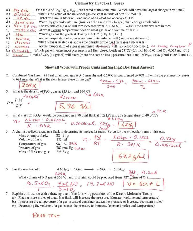 Gas Stoichiometry Worksheet Answers And Work And Stoichiometry 