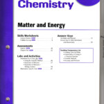 Holt Chemistry Worksheet Answers Worksheet List