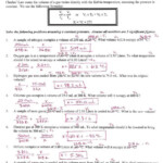 Ideal Gas Law Worksheet Answer Key