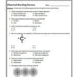 Ionic Bonding Worksheet Answers Front And Back Thekidsworksheet