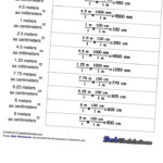 Metric SI Unit Conversions This Page Contains Links To Free Math