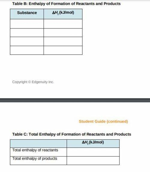 Modeling Energy Changes Student Guide On Edge Step 2 Write And Balance 