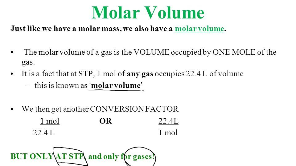 Molar Volume Worksheet Answers Worksheet