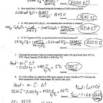 Mole Calculations Worksheet