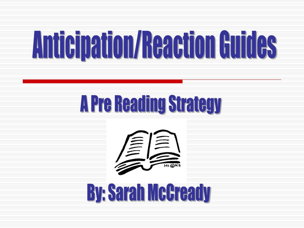 PPT Anticipation Reaction Guides PowerPoint Presentation Free 