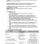 Reaction Types Worksheet Answer Key