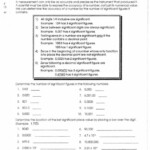 Scientific Notation Worksheet Answers Chemistry If8766 Kidz Activities