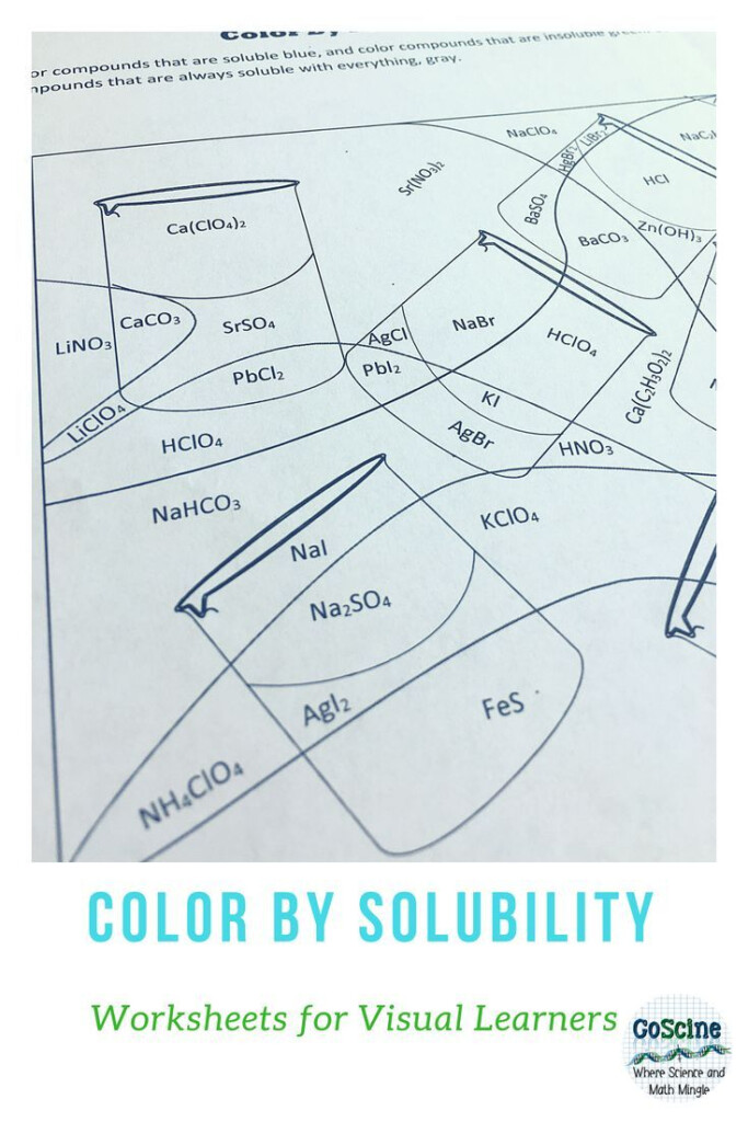 Solubility Curve Worksheet 2 Answer Key Villardigital Library For 