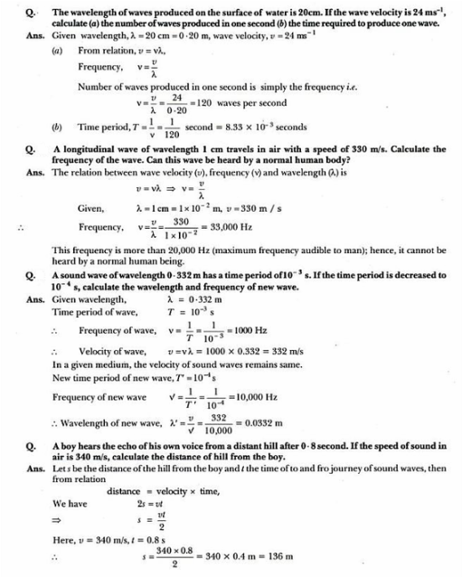 Spice Of Lyfe All Numerical Formulas Of Physics Class 9