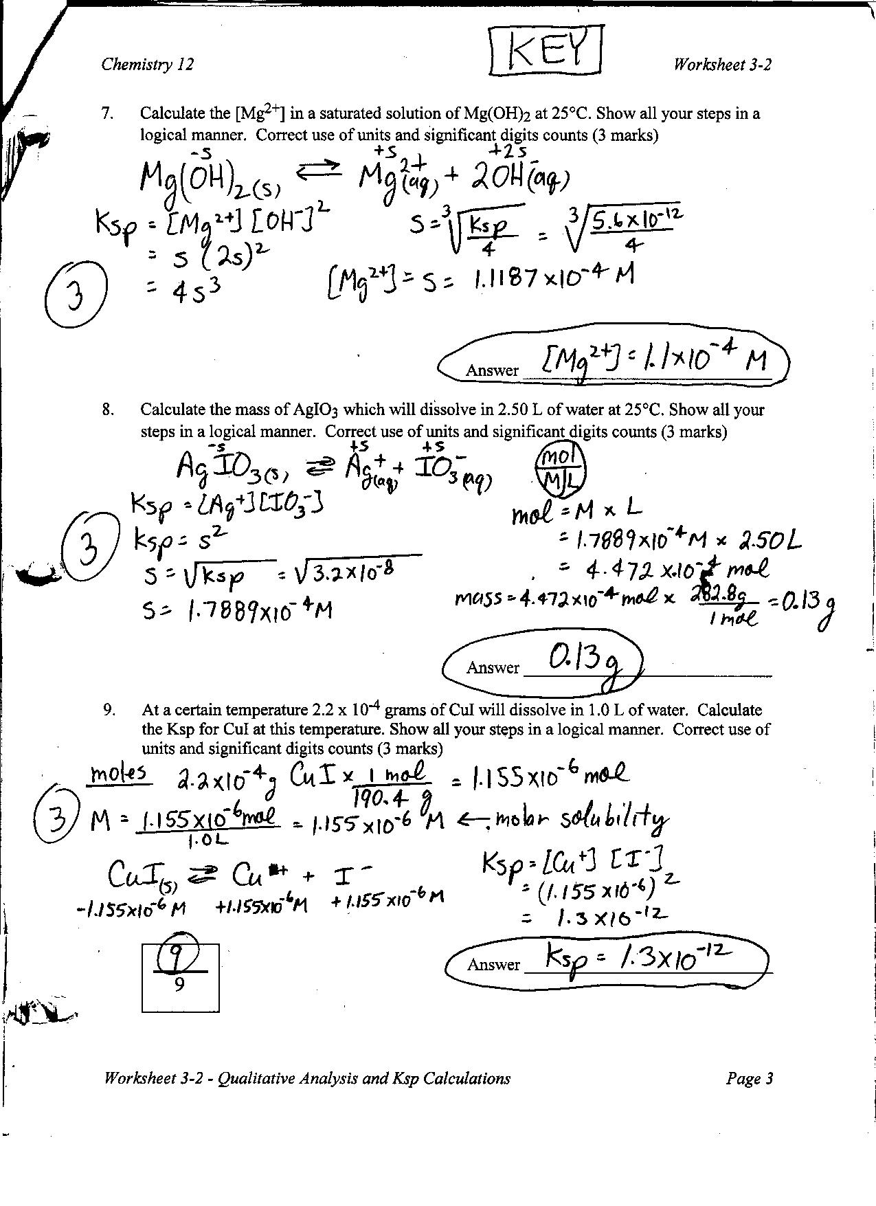 Stoichiometry Worksheet And Key