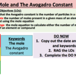 The Mole And Avogadro S Number Worksheet Answers Worksheet