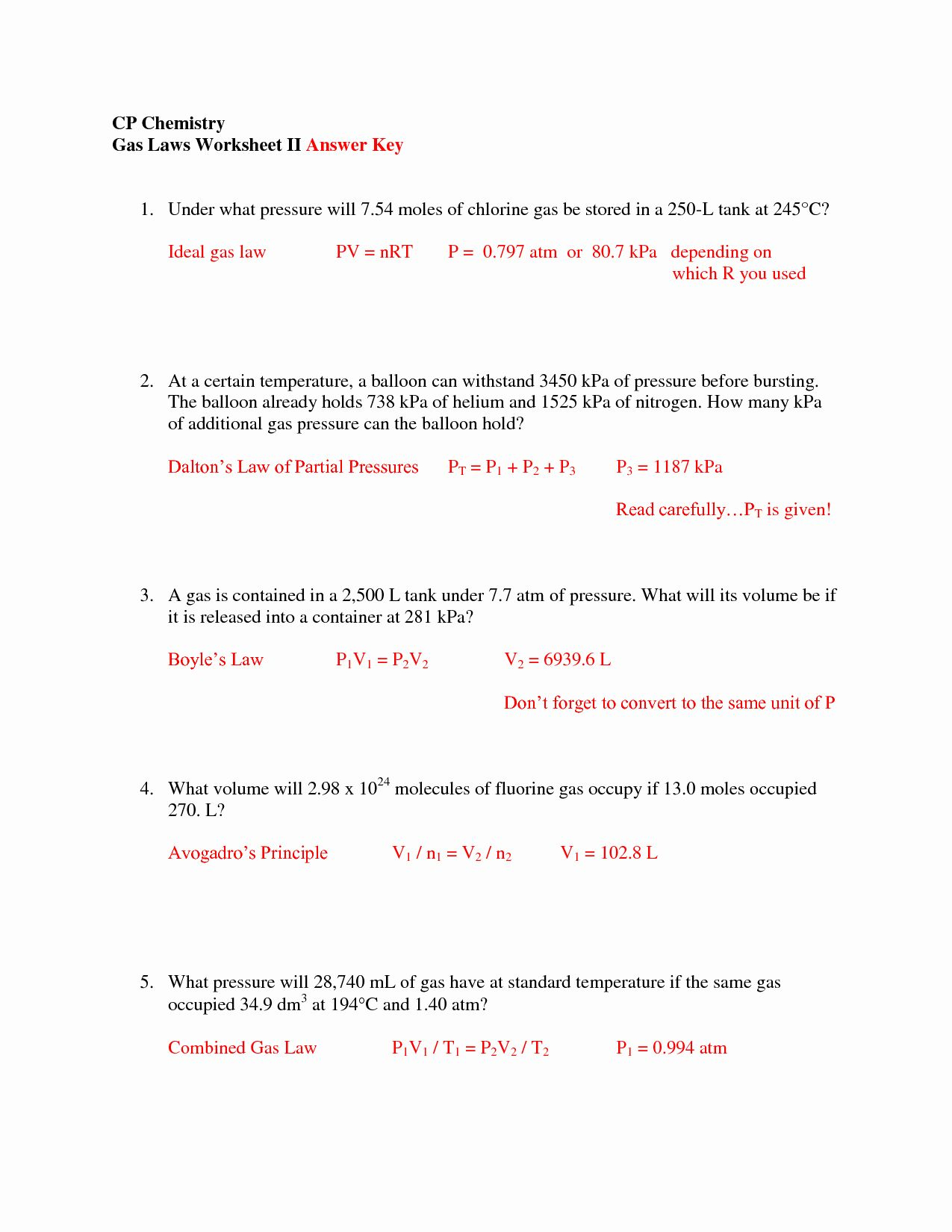 The Mole And Avogadro S Number Worksheet Answers Worksheet