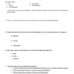 Types Of Chemical Bonds Worksheet Answers Cacl2 Promotiontablecovers