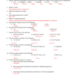 Unit 1 Worksheet Answers