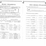 Unit Conversion Worksheet Answers Printable Worksheets And Activities