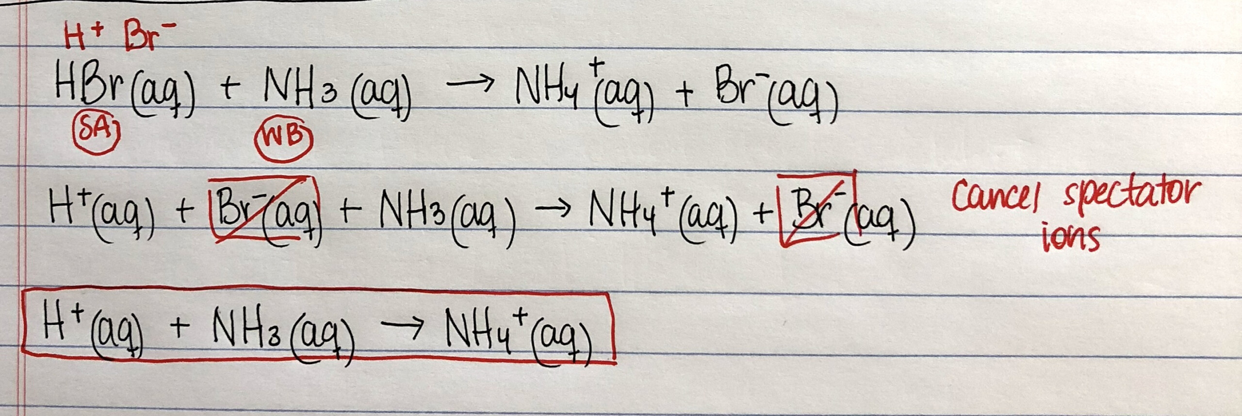 Write The Balanced Net Ionic Equation For Dissociation Of Acetic Acid 