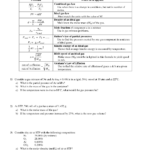 11 Chemistry Gas Laws Worksheet Worksheeto