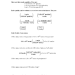 12 Mole Ratio Worksheet Answer Key Worksheeto