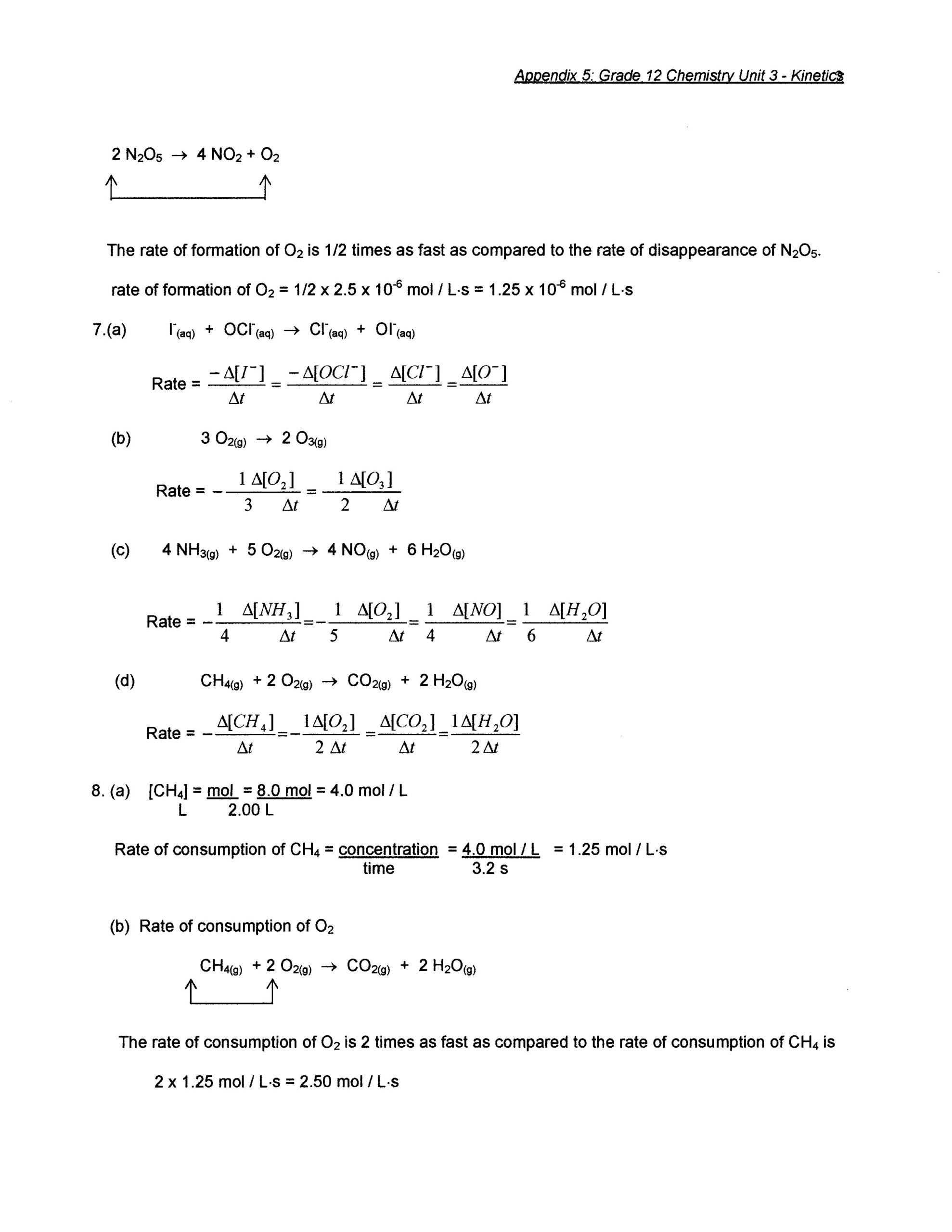 13 Worksheet Reaction Rates Answer Worksheeto