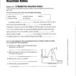 13 Worksheet Reaction Rates Answer Worksheeto