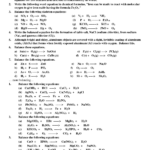 14 Chemistry Worksheets For Beginners Worksheeto