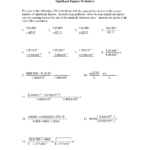 17 Significant Figure Worksheets High School Worksheeto