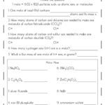 18 Mole Conversion Problems Worksheet Answers Worksheeto