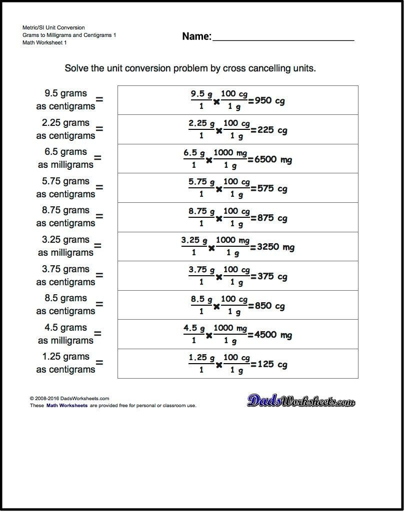 20 6th Grade Measurement Worksheets Worksheet From Home