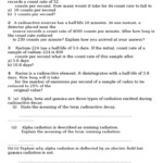 30 Nuclear Decay Worksheet Answers Chemistry Education Template