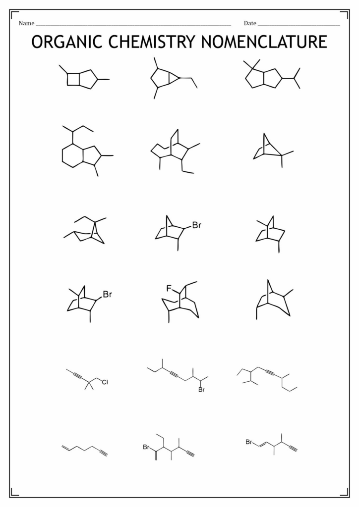 9 Functional Group Practice Worksheet Worksheeto